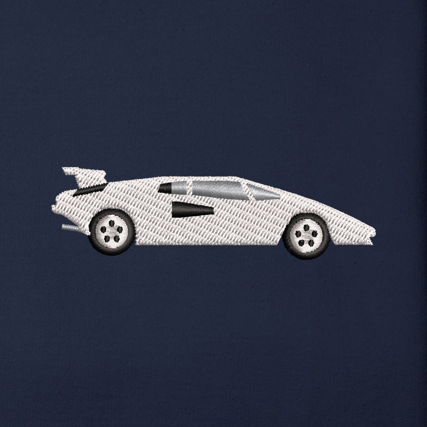 Lamborghini Countach - Embroidery