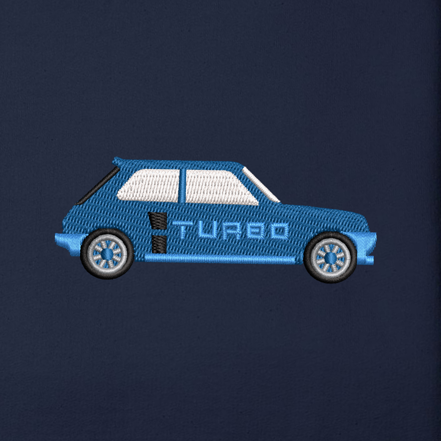 Renault 5 Turbo - Stickerei