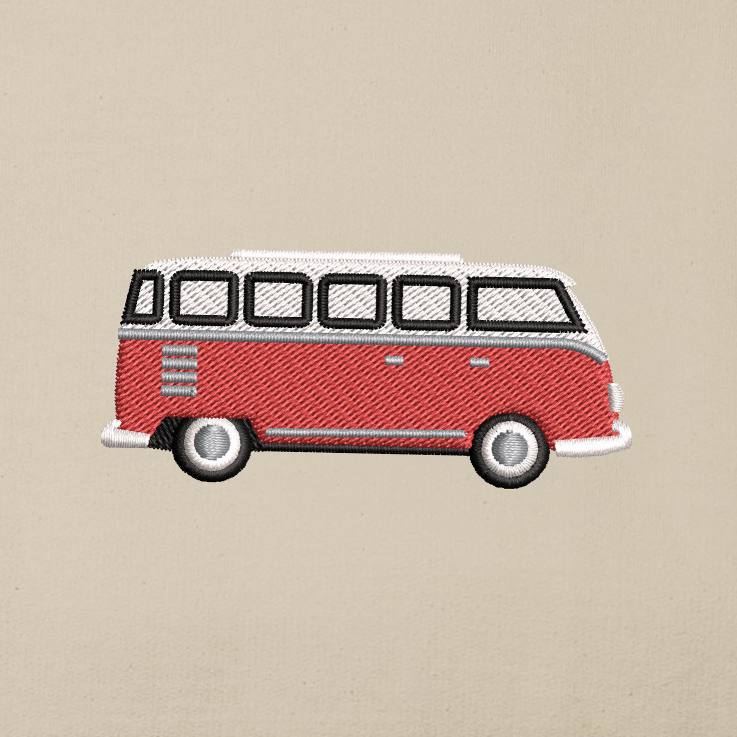 Volkswagen T1 Samba - Stickerei