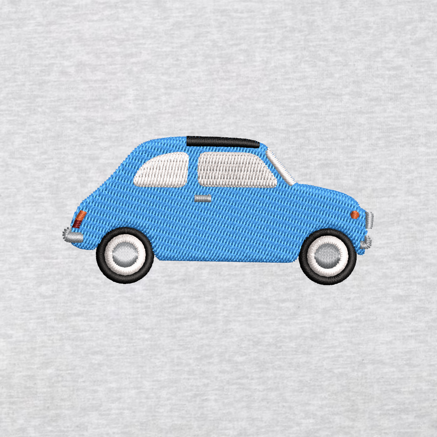 Fiat 500 - Stickerei