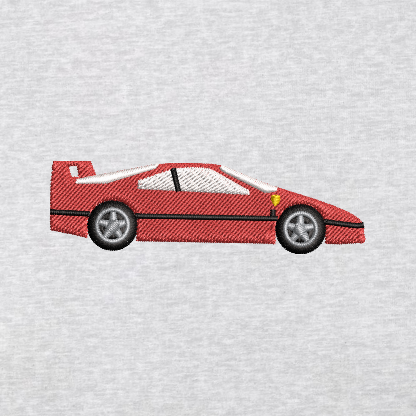 Ferrari F40 - Stickerei