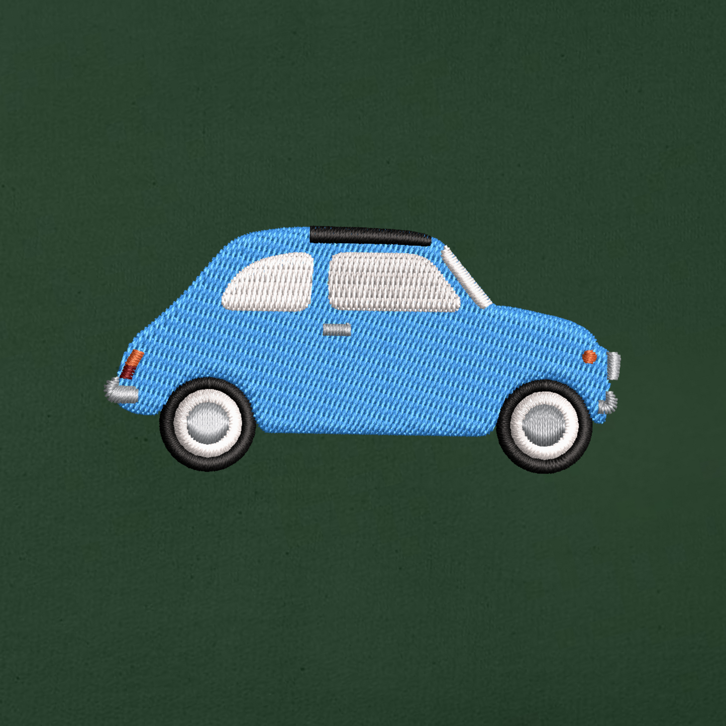 Fiat 500 - Stickerei