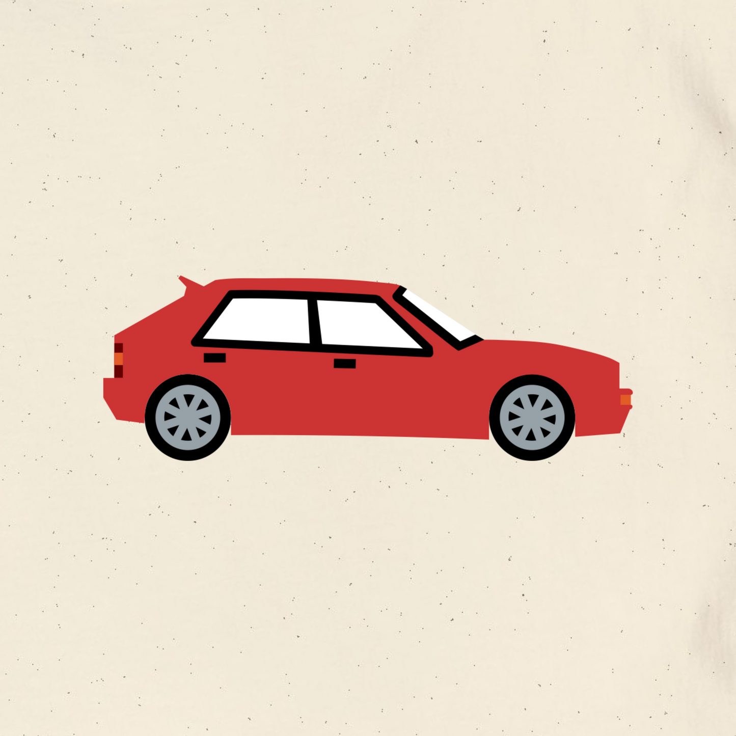 Lancia Delta HF Integrale Evoluzione II - Print