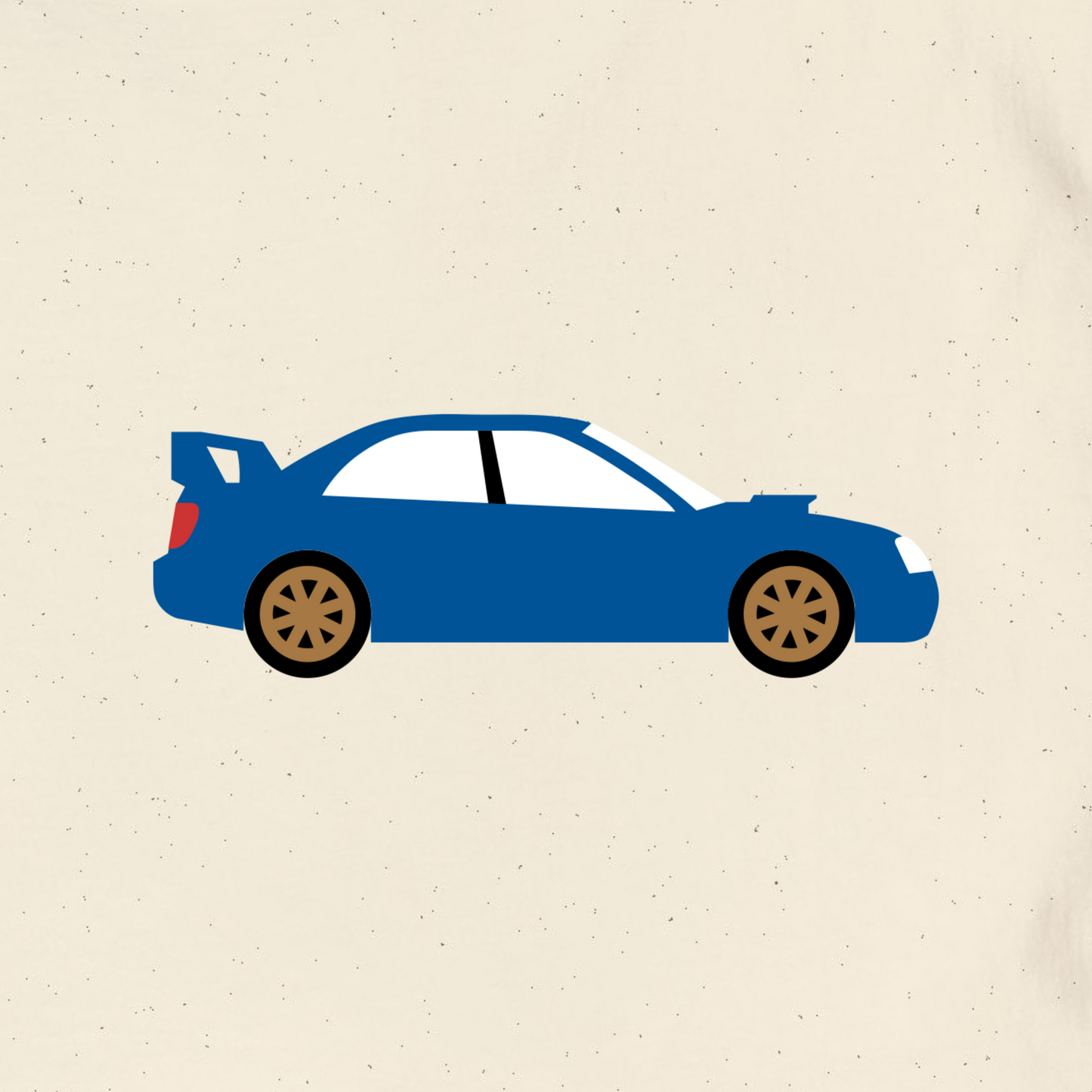 Subaru Impreza WRX STi - Print