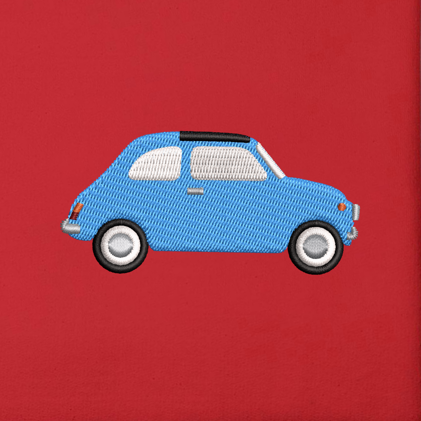 Fiat 500 - Stickerei