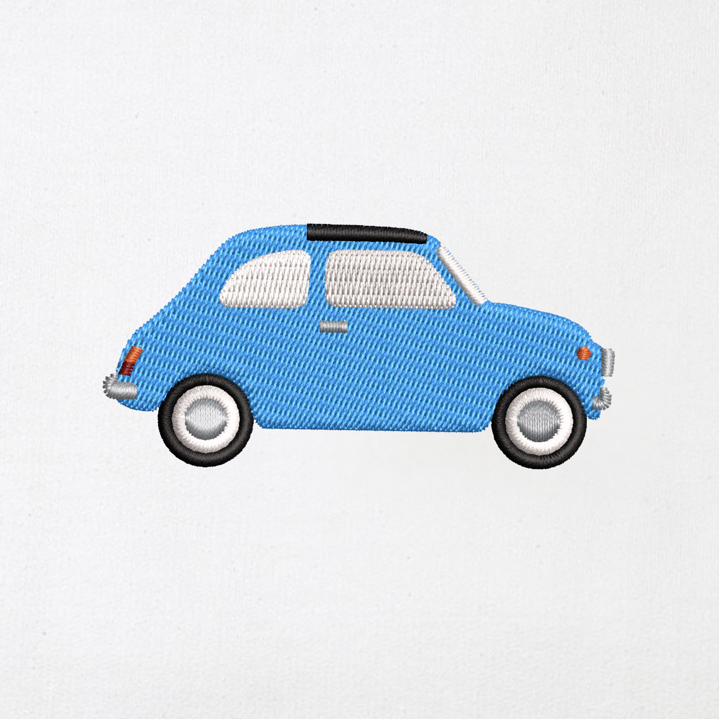 Fiat 500 - Stickerei