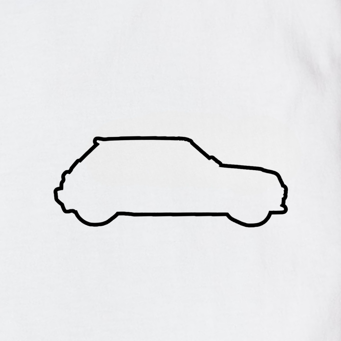 Renault 5 Turbo - Contour
