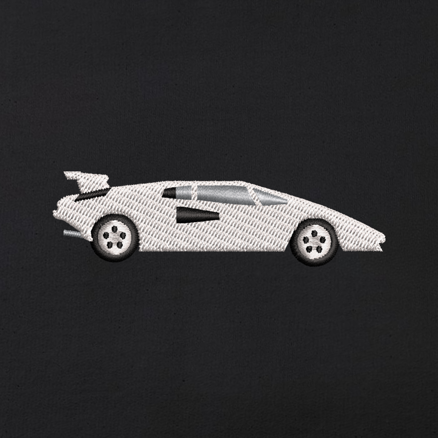 Lamborghini Countach - Embroidery