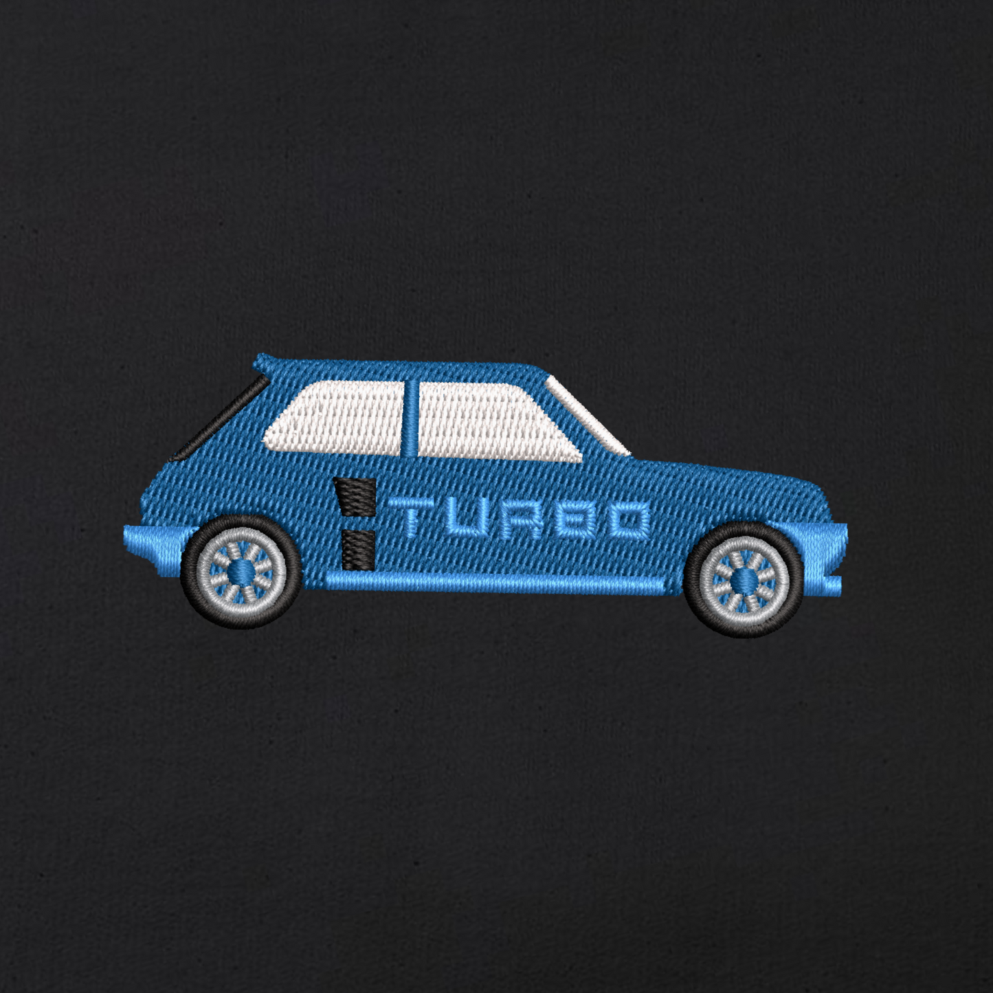 Renault 5 Turbo - Stickerei