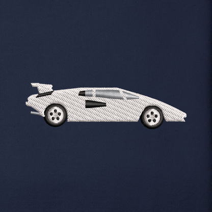 Lamborghini Countach - Embroidery