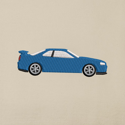 Nissan Skyline GT-R (R34) - Stickerei