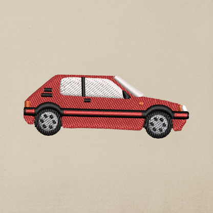 Peugeot 205 GTi - Stickerei