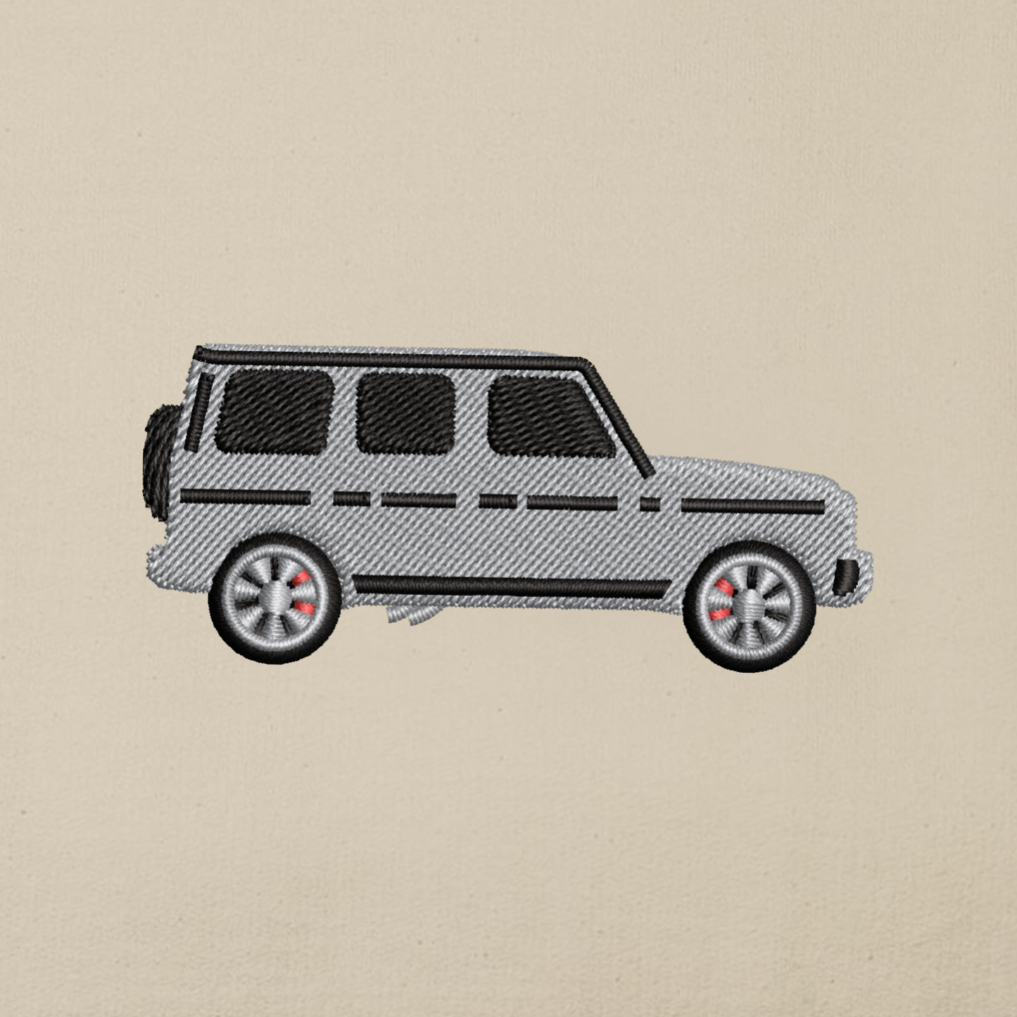 Mercedes-Benz G63 AMG - Borduurwerk