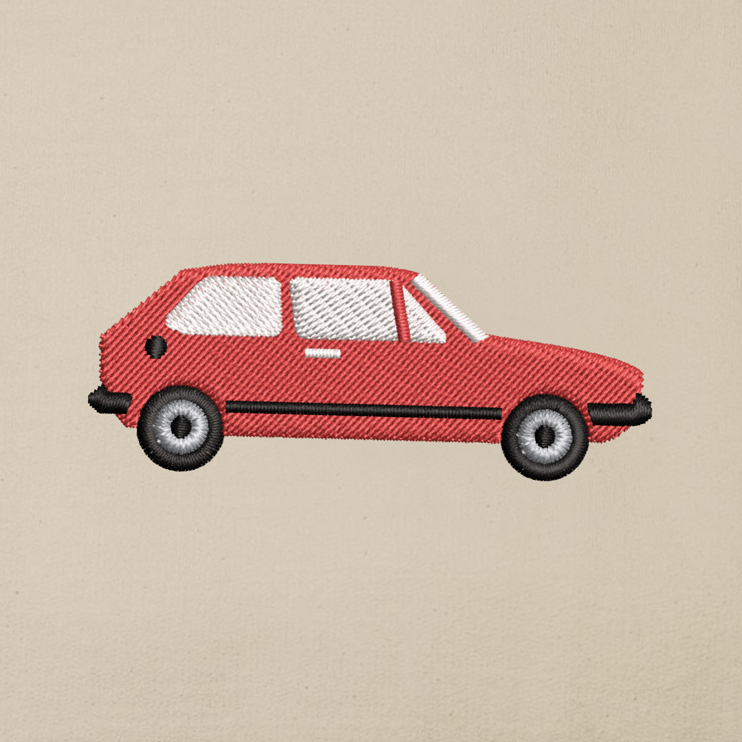 Volkswagen Golf I GTI - Stickerei
