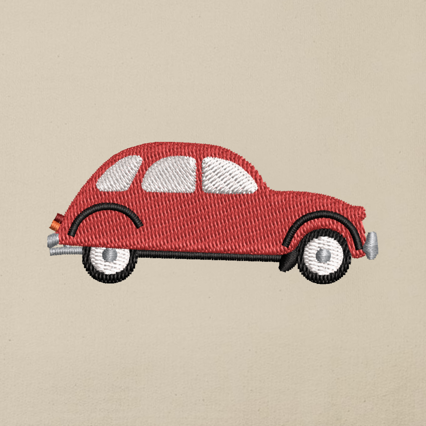 Citroën 2CV - Embroidery
