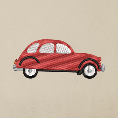 Citroën 2CV - Embroidery
