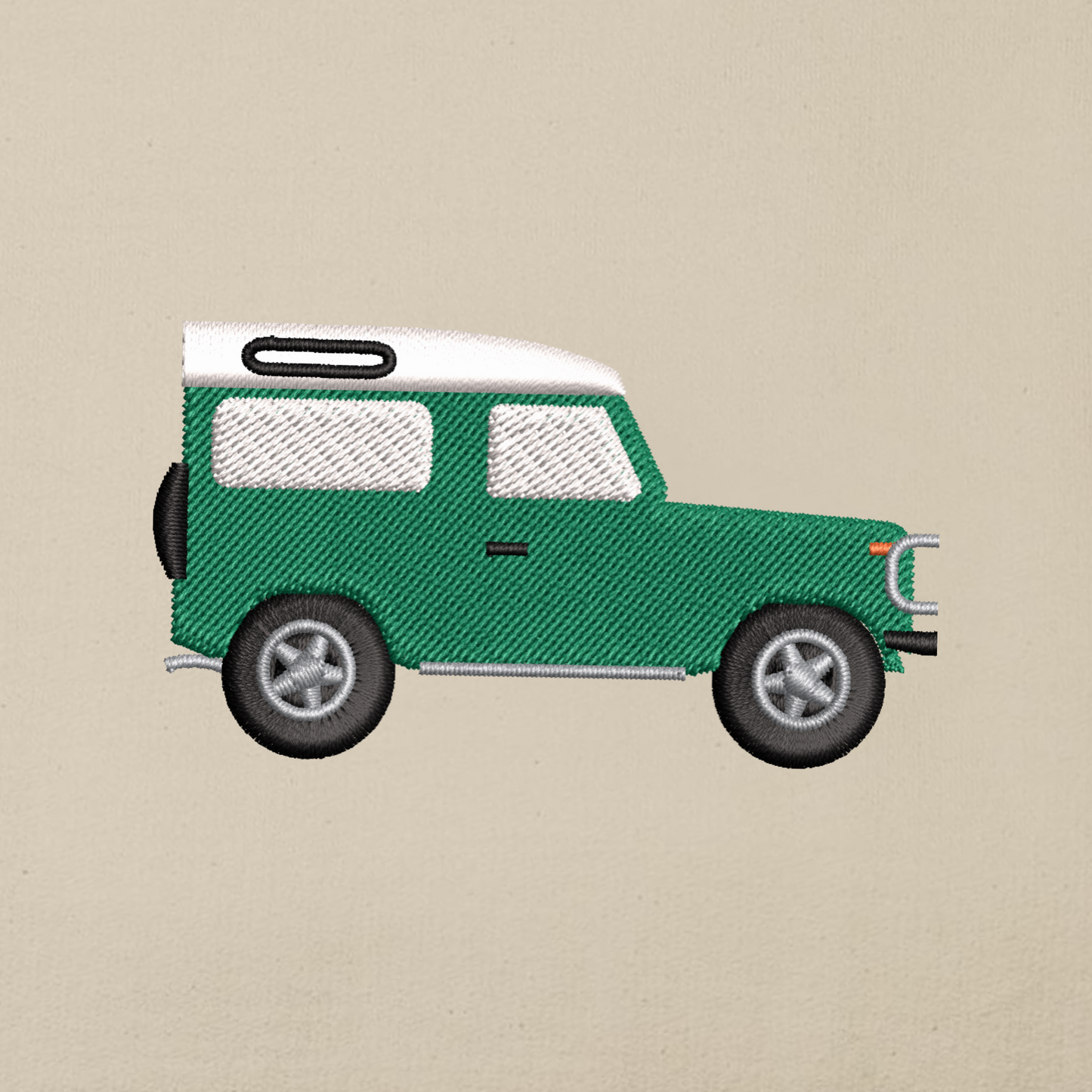 Land Rover Defender - Stickerei