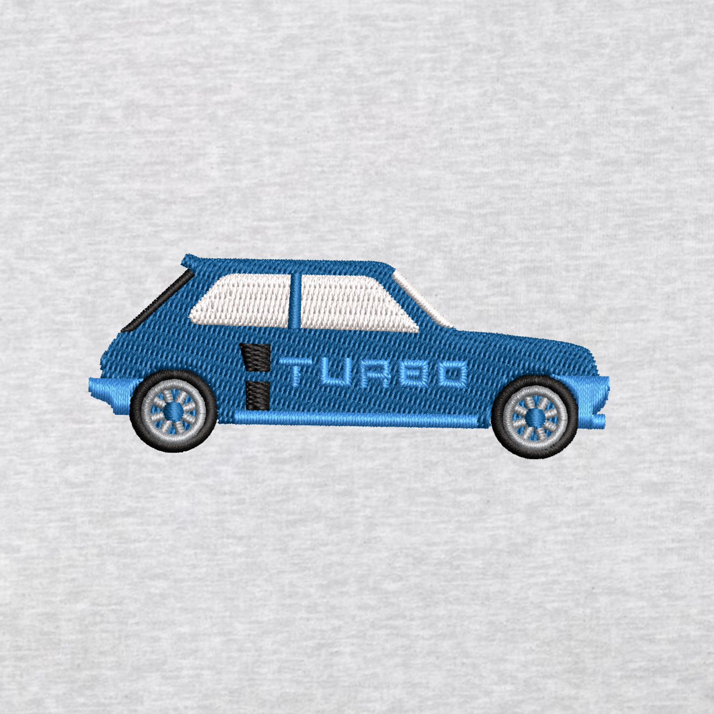 Renault 5 Turbo - Stickerei