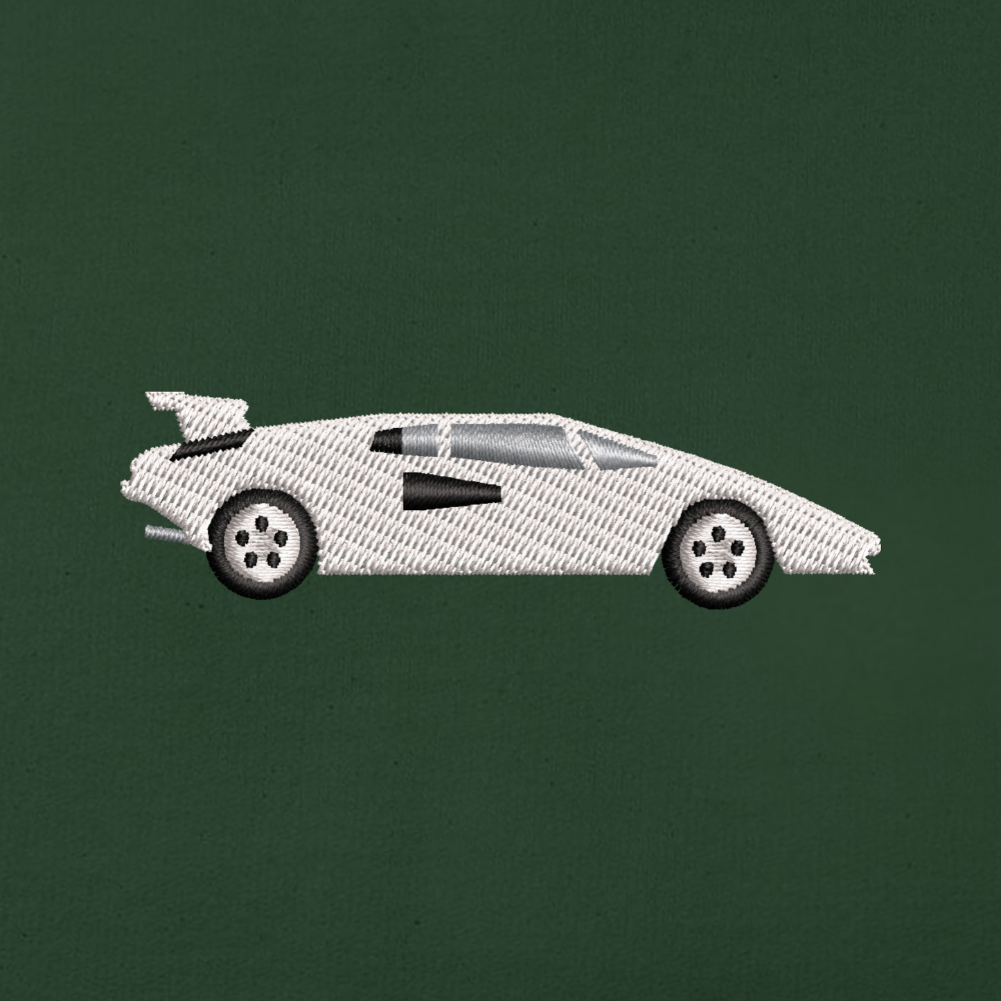 Lamborghini Countach - Embroidery