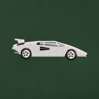 Lamborghini Countach - Embroidery