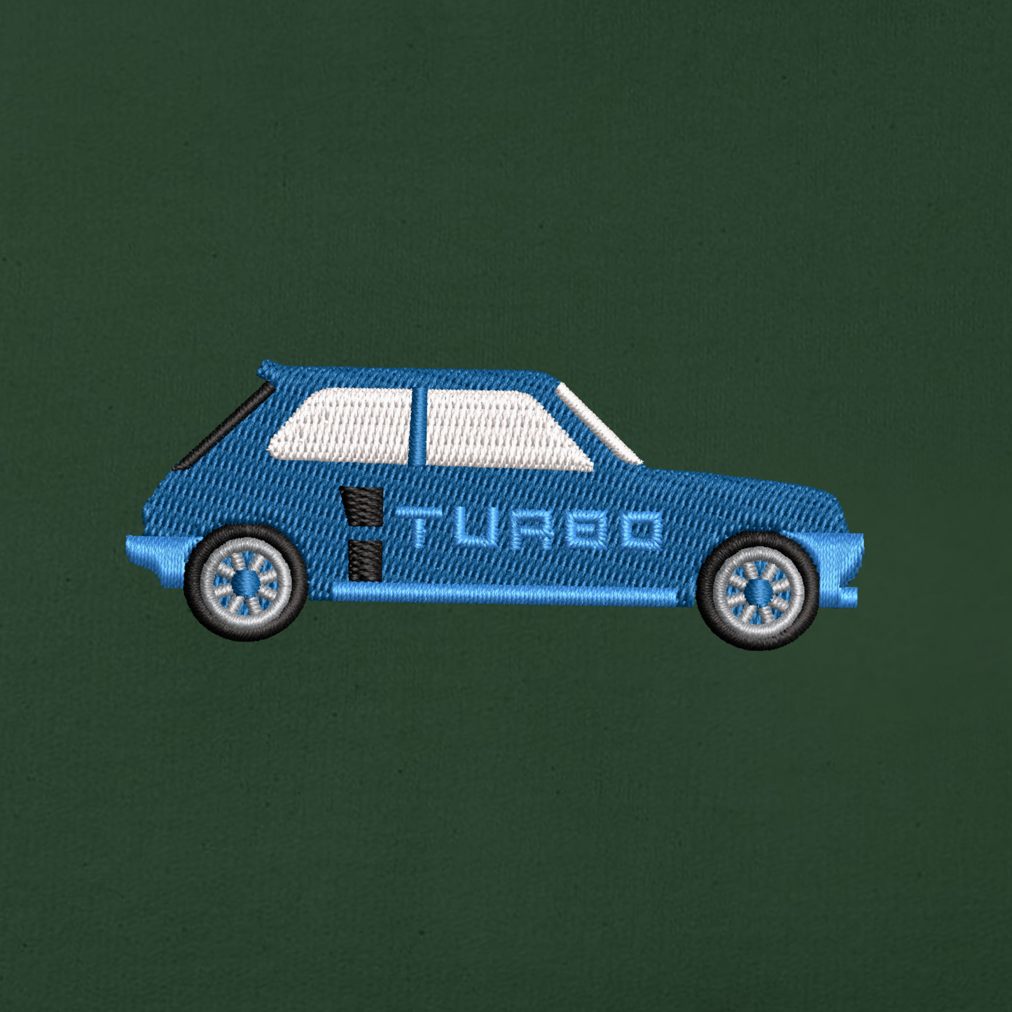 Renault 5 Turbo - Stickerei