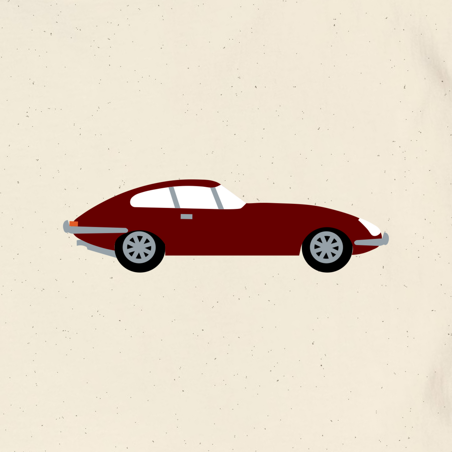 Jaguar E-Type - Print