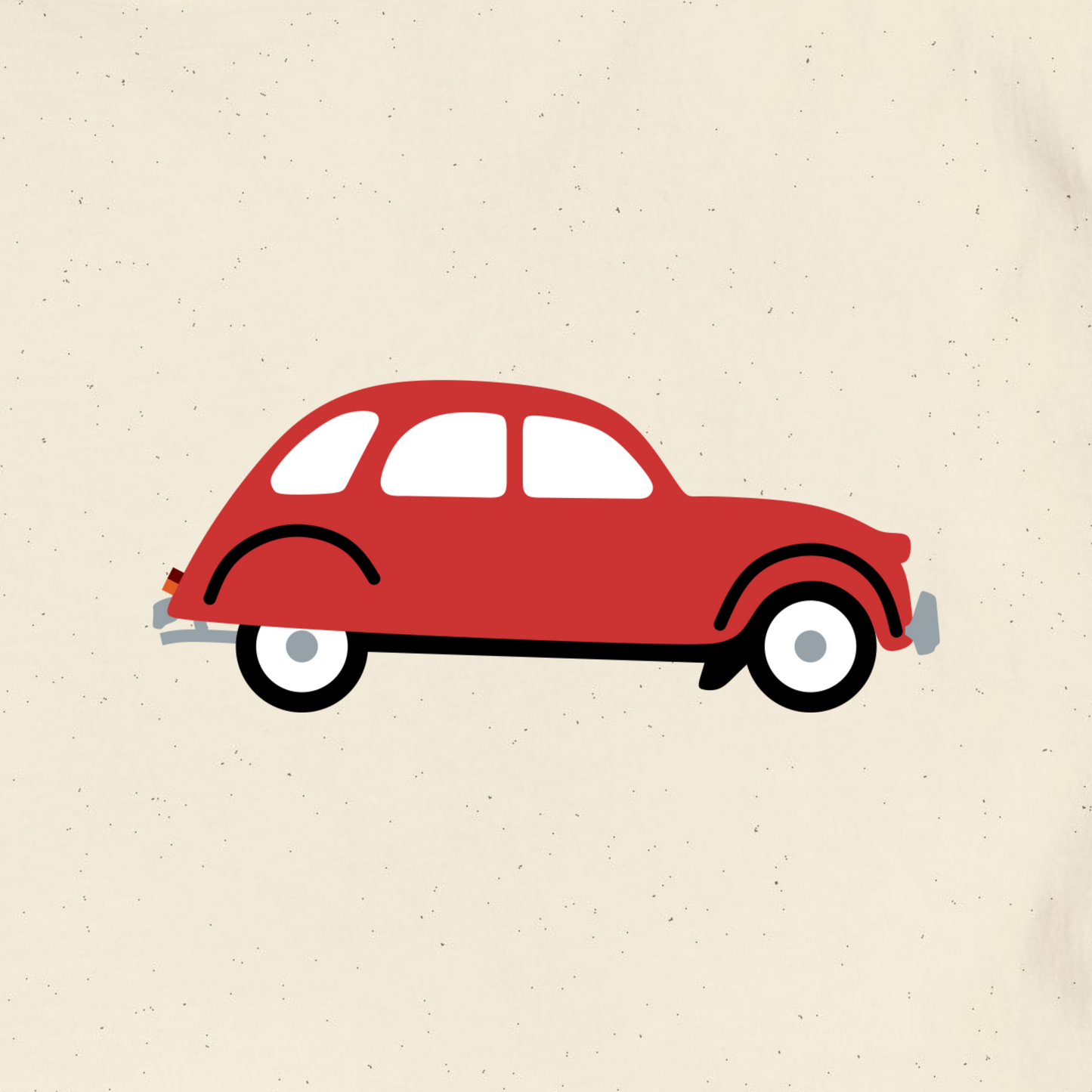 Citroën 2CV - Print