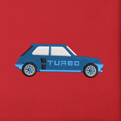 Renault 5 Turbo - Stickerei