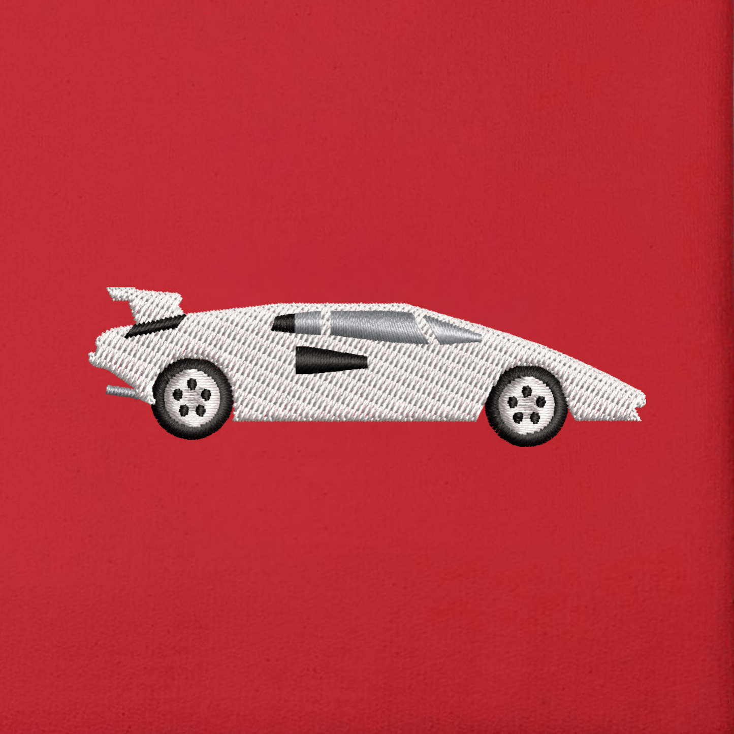 Lamborghini Countach - Embroidery