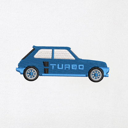 Renault 5 Turbo - Stickerei