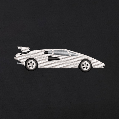 Lamborghini Countach - Embroidery